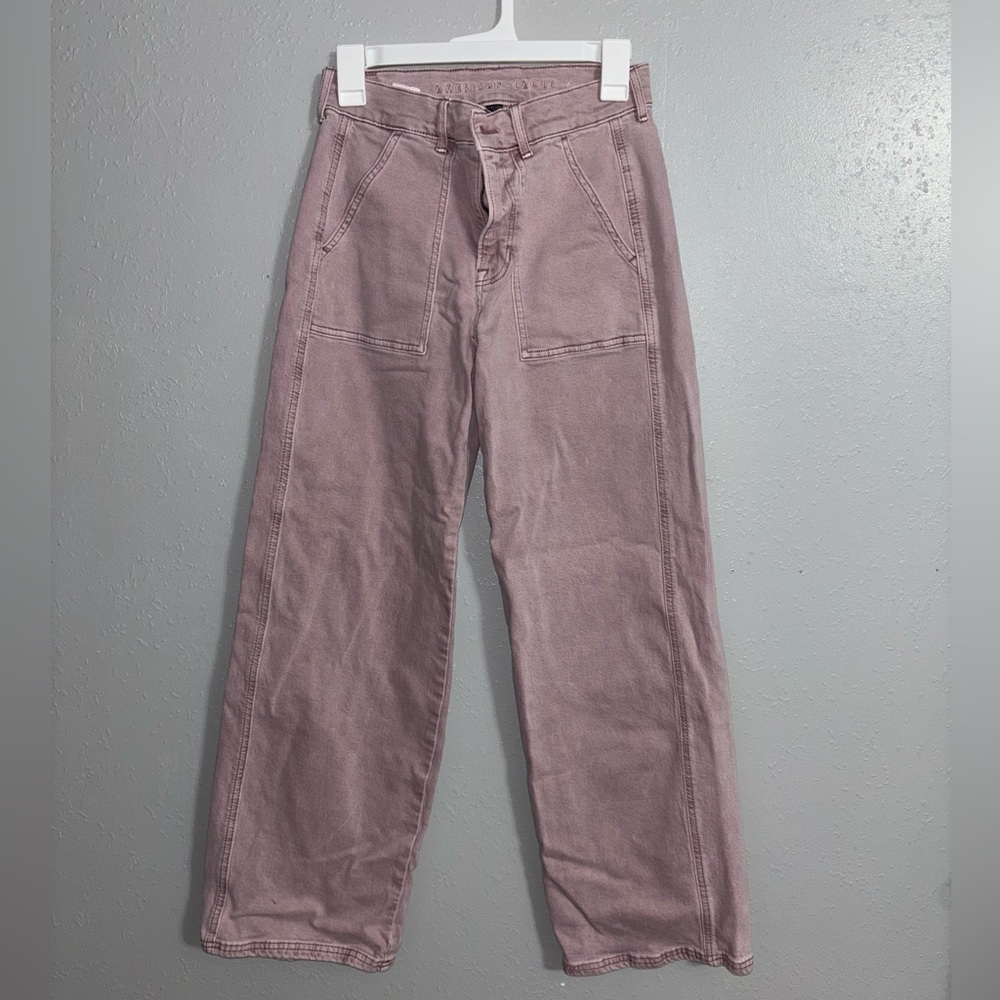 American Eagle Light Pink Skater Jean
